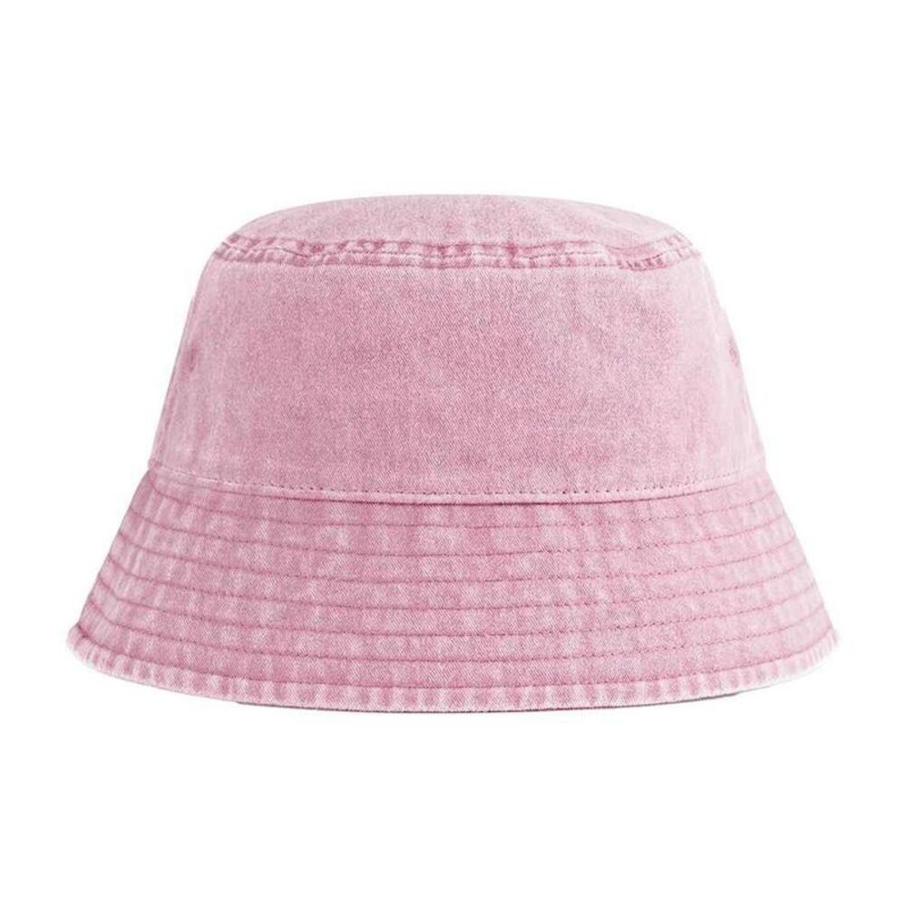 Beechfield Childrens/Kids Vintage Bucket Hat / Vintage Dusky Pink